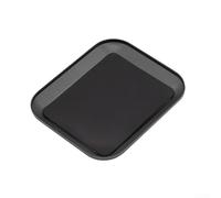 Bandeja magnética para tornillos, placa organizadora de almacenamiento de fijación para desmontar piezas de reparación, alfombrilla de taller mantiene tornillos, pernos y componentes (negro)
