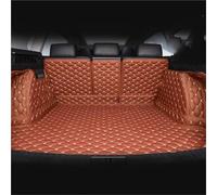 Bandeja Maletero Alfombrilla Cobertura Completa para Maletero De Coche para Q7 7 Asientos 2006 Almohadilla Cubierta Forro Carga Protector Interior Estera Maletero(Marrón)