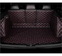 Bandeja Maletero Alfombrilla Maletero para Jeep para Compass MK49 2007~2016 Resistente A La Suciedad Totalmente Envolvente Bandeja De Carga Trasera Alfombrilla Maletero(Negro Rojo)