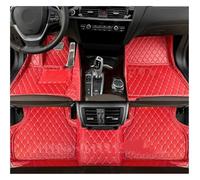 Bandeja Maletero Alfombrillas Coche para Toyota para Prius 2012 2013 2014 2015 2016 2017 Estera Maletero Coche Almohadillas Pie Coche Cubierta Alfombra Cubremaletero(Red-Floor)
