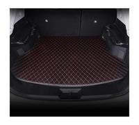 Bandeja Maletero Alfombrillas Cuero Sintético Personalizadas Maletero Coche Alfombras para Toyota para Crown 2010-2014 2015-2018 Todos Los Modelos Cubremaletero(Black Red,2015-2018)
