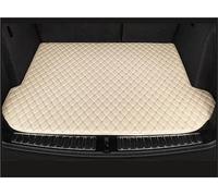 Bandeja Maletero Alfombrillas para Maletero De Coche para Skoda para Kamiq 2018-2024 Bandeja Trasero Almohadillas Carga Accesorios Productos Estera Maletero(Beige)