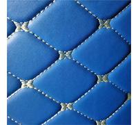 Bandeja Maletero Estera Cuero Personalizada Duradera para Maletero Coche 5 Asientos para Hyundai para Santa Fe TM 2019 2020 2021 2022 Alfombrilla Maletero(Azul)