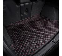 Bandeja Maletero Esteras Maletero Coche Cuero Personalizadas para Land para Rover para Range para para Evoque 2020 Alfombrilla El Suelo Trasero Alfombrilla para Maletero(Black Red 1pcs)