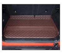 Bandeja Maletero Esteras Maletero Coche para Tanque 300 500 2021 2022 2023 2024 2025 Alfombrilla Cuero 5 Asientos Maletero Coche Almohadillas Maletero Cubremaletero(B)