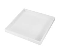 Bandeja Multiusos Bandejas De Madera Para Servir Organizador De Almacenamiento De Escritorio Valet Cocina Bandejas Nido Para Servir Pasteles Bocadillos Joyería Alimentos Cosméticos Blanco