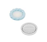 Bandeja multiusos de silicona giratoria que mejora la atmósfera, accesorio para uso doméstico y planificación profesional de fiestas, artesanía hecha a mano