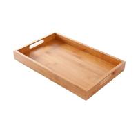 Bandeja organizadora, Bandeja de Almacenamiento con Asas for Cubiertos, cucharas for Servir, Utensilios Cocina, Tetera, Taza té para Cocin Presentación(30x20x4cm)