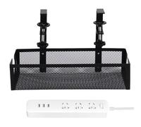 Bandeja Organizadora De Cables Bajo El Escritorio | Organizador sin Taladro para Cables - Gestor de Bajo el Escritorio | para Oficina en Casa Estudio Cocina Interior Exterior y Todo Tipo de