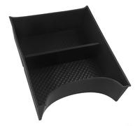 Bandeja organizadora de consola central para for hyundai para for ioniq 2021-2024, inserto antideslizante de ABS negro, compartimento para reposabrazos para contenedor ordenado para vehículos
