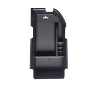 Bandeja organizadora de consola central para Toyota para Camry 2018-2023, inserto de caja de almacenamiento ABS negro con cojín de goma, parte interior del coche fácil de instalar