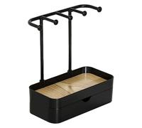 Bandeja organizadora de joyas, estante para collares | Bandeja de almacenamiento de joyas de escritorio - Cajón de almacenamiento de collares multifuncional para escritorio, tocador, dormitorio