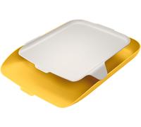 Bandeja organizadora de plástico Leitz Cosy Yellow - LEITZ