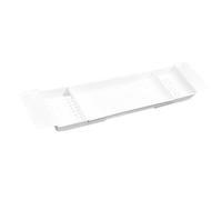 Bandeja para Bañera, 55-78 Cm Bandeja Bañera Extensible, Bandeja De Baño para Bañera, Estante De Baño Ajustable, Tabla Extensible para Bañera para Copas De Vino, Vela, Libros, Productos De Baño