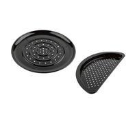 Bandeja para barbacoa con fondo perforado