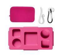 Bandeja para bolsa de playa, bandeja de aperitivos de EVA, bolsa de viaje, organizador multifuncional para teléfono, superficies de configuración rápida para salidas familiares, estudiantes, viajes