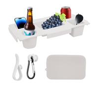 Bandeja para bolsa de playa, bandeja de aperitivos de EVA, bolsa de viaje, organizador multifuncional para teléfono, superficies de configuración rápida para salidas familiares, estudiantes, viajes