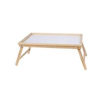 Bandeja para Cama Plegable, mesita para desayunos con Patas Plegables (Maderas)