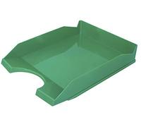 Bandeja para cartas de escritorio Productos de oficina Poliestireno/PP A4 Verde/Pequeños accesorios de oficina/Tipo estándar/Material-Polystrene/PP/Color-Green/Cajón Color-Verde/Format-A4