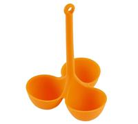 Bandeja para cocinar huevos, vaporizador, soporte para huevos con varias ranuras, ayudante de cocina compacto para la cocina, bandeja para huevos al vapor, diseño fácil de disolver, práctico ayudante