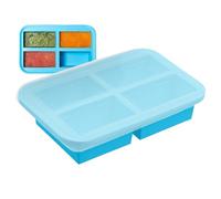 Bandeja Para Congelador De De Sopa - Herramienta Reutilizable A Prueba De Olores, Bandeja De Silicona Para Congelador Eficiente Para Preparación De Alimentos | De De Sopa Para El Hoga