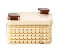 Bandeja para cubitos de hielo, 5 bandejas apilables y reutilizables, con de almacenamiento, molde de 77 cavidades para bloques de hielo - para congelador, cocina, refrescar todas tus bebidas