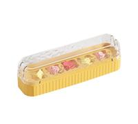 Bandeja para cubitos de hielo con formato de bloque - Accesorio de cocina apilable - de empuje con tapa - para whisky, cócteles, camping en , casa, restaurante, picnic, refrigerador