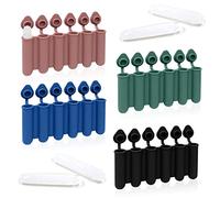 Bandeja para cubitos de hielo de 4 colores con tapa, bandejas para hacer tubos de hielo de silicona, moldes para cubitos de hielo para deportes y botellas de agua