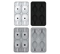Bandeja para cubitos de hielo de silicona ligera con forma de cohete | Bandeja para cubitos de hielo para cócteles de whisky, refrescos, zumos, limonada, fiestas, uso diario, piscina, picnic y
