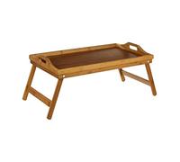 Bandeja para Desayuno en la Cama o Bandeja de TV - de bambú - con Patas Plegables