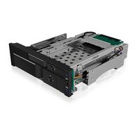 Bandeja para disco duro ICY BOX IB-173SSK SATA SAS Hot-Swap aluminio negra