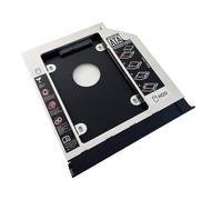 Bandeja para disco duro SSD con marco óptico para Acer Aspire E5-575 E5-575G con bisel a juego, placa frontal y soporte de metal