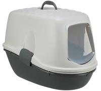 Bandeja para gatos Berto Top, 3 piezas, con sistema de separación 39 × 42 × 59 cm gris claro/gris oscuro