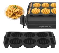 Bandeja para gofres compatible con Tefal OptiGrill XL, Elite XL, Plus, XL, Elite Plus XL, bandeja de horno para Optigrill, accesorio para gofres de silicona, inserto de bandeja de silicona para