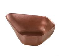 Bandeja para granos de café de acero inoxidable, 4 x 3.25 pulgadas, taza dosificadora para medición de precisión, boquilla cónica redondeada, resistente al óxido y fácil de enjuagar, uso en la cocina