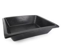 Bandeja para hormigón - 15L, fabricada en plástico resistente, ideal para mezclas, fácil manejo y limpieza. Perfecta para trabajos en obra.*