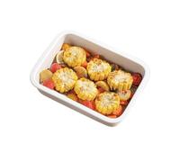 bandeja para hornear Bandeja for hornear de cerámica alta temperatura drenaje aceite for el hogar Horno vapor rectangular Sensación especial alto grado plato pescado al Bandejas para hornear(1500ml)