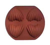 Bandeja para hornear con forma de amor: formador de postres de caramelo flexible, material resistente a altas y bajas temperaturas, superficie impermeable a prueba de polvo | Creación de obsequios par