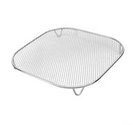 Bandeja para hornear crujientes de 14,5 cm para asar verduras (1 unidad) | Acero inoxidable de alta calidad, resistente a la deformación, para una construcción de metal duradera