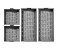 Bandeja Para Hornear De Silicona: Juego De Bandejas Para Horno De 4 Piezas, Bandejas Para HornearsDe Silicona Antiadherentes, Utensilios Para Hornear De Calidad Alimentaria, Resistentes A Altas Temper