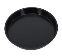 Bandeja para hornear pizza de acero sin carbono para horno microondas más horno convencional, bandeja redonda de 6/7/8/9/10 pulgadas, apta para horno, corteza crujiente (D)