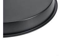 Bandeja para hornear pizza de acero sin carbono para horno microondas y horno convencional, redonda de 6, 7, 8, 8, 9 o 10 pulgadas, apta para horno, corteza crujiente, compatible con aplicaciones de