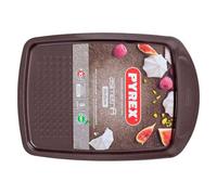 PYREX® Bandeja Horno Acero Asimetria SIL de Acero No INOX 33x25cm