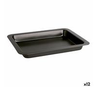 Bandeja para Horno Quid Sweet Grey Negro Metal 36 x 24 x 4 cm (12 Unidades) - Marca: Quid - EAN: 8414793338813