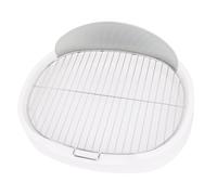 Bandeja para Ir Al Baño, Inodoro de Cachorro Interior con Protector de Salpicaduras para la Almohadilla de Orina Extraíble para la Almohadilla de Orina para el Entrenamiento de (WHITE)