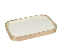 Bandeja para Joyas de Resina Soporte de joyería Busto Terciopelo Premium