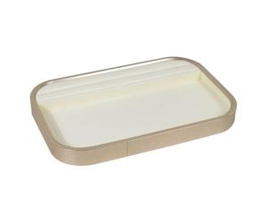 Bandeja para Joyas de Resina Soporte de joyería Busto Terciopelo Premium
