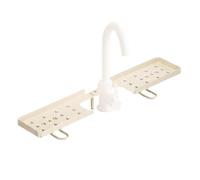 Bandeja para lavabo para baño, sin agujeros, plegable, jabonera