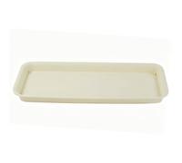 Bandeja para Maceta Rectangular, Tamaño 40x17 Cm | Material plástico resistente, Uso interior/exterior, Fácil limpieza