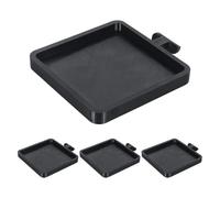 Bandeja para macetero de pared - 4 piezas sin taladro, exhibición moderna, platillos para plantas y de estante de almacenamiento, característica decorativa de jardinería interior, apartamento,